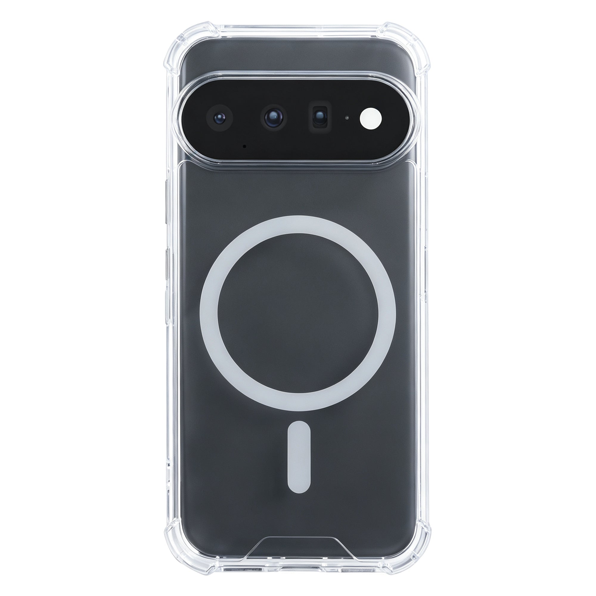 Rixus Anti-Burst Hülle mit MagSafe kompatibel für Google Pixel 11 Transparent