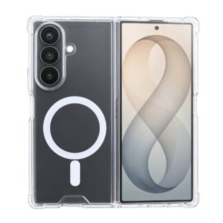 Rixus Anti-Burst Hülle mit MagSafe kompatibel für Samsung Galaxy Z Fold8 Ultra Transparent