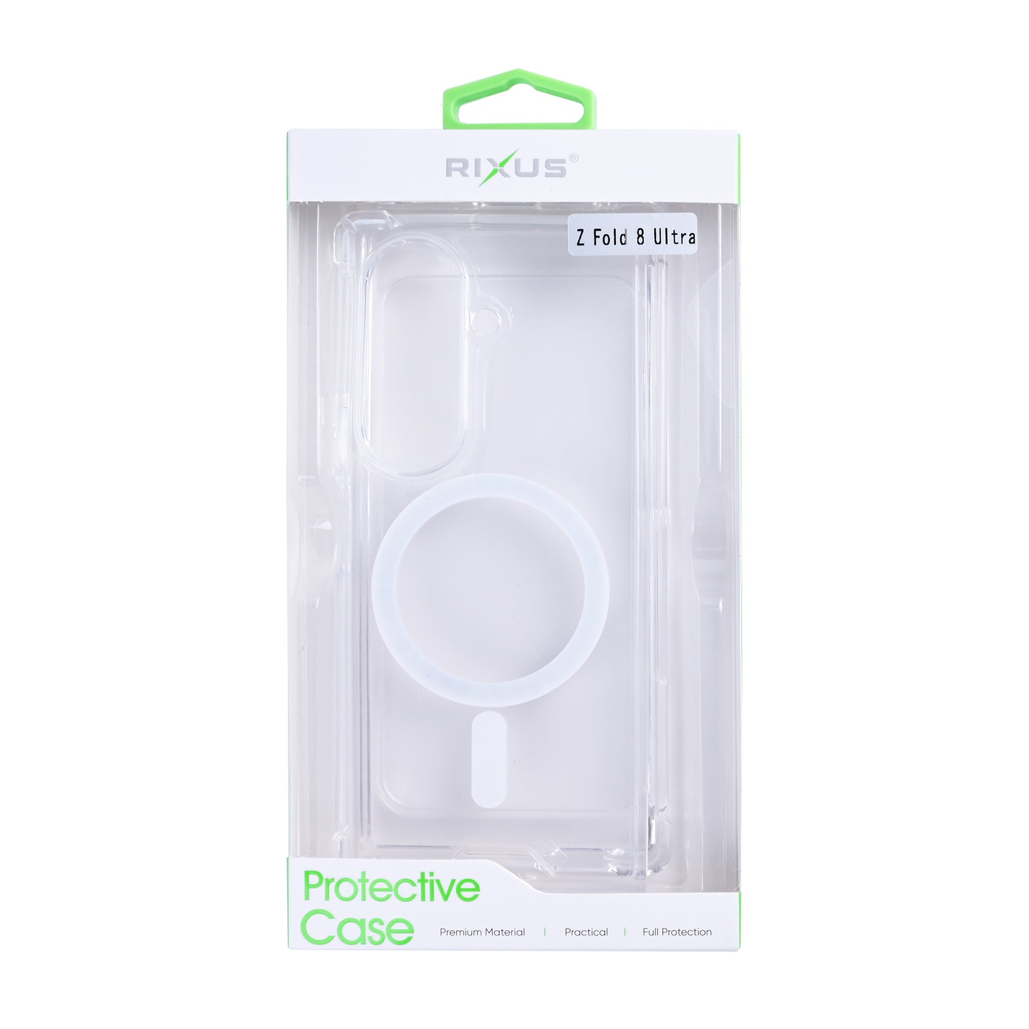 Rixus Anti-Burst Hülle mit MagSafe kompatibel für Samsung Galaxy Z Fold8 Ultra Transparent – Bild 4