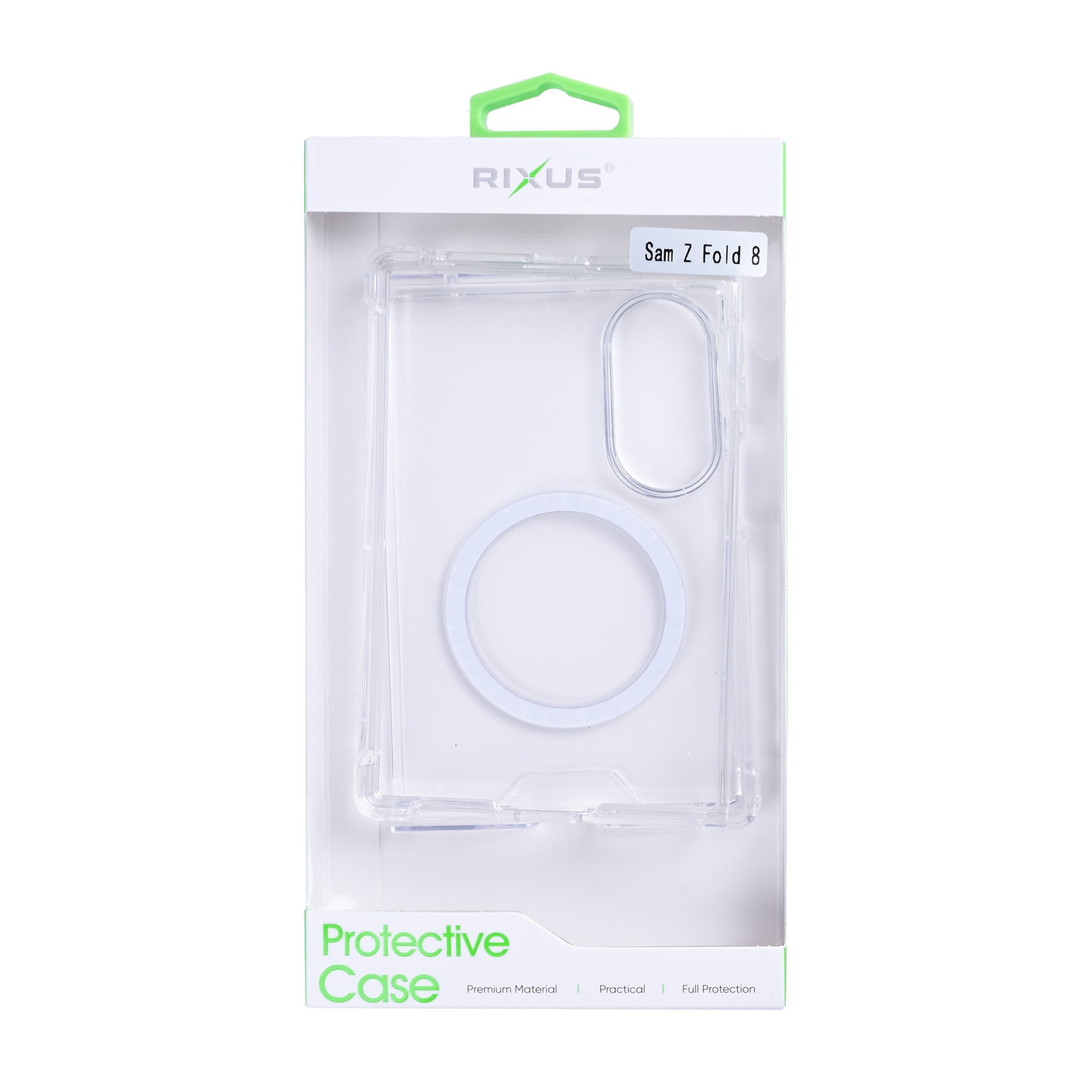 Rixus Anti-Burst Hülle mit MagSafe kompatibel für Samsung Galaxy Z Fold8 Transparent – Bild 4