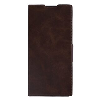 Rixus Wallet Hülle mit Pen Holder für Samsung Galaxy Z Fold8 Ultra Brown
