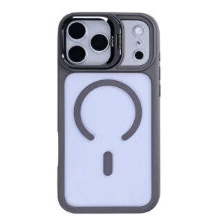 Rixus Classic 03 Hülle mit MagSafe kompatibel für Apple iPhone 17 Pro, 18 Pro Titangrau