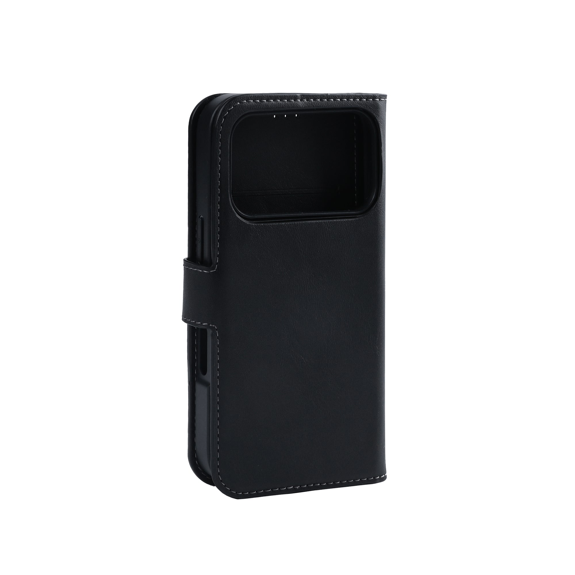 Rixus Duo magnetische abnehmbare Wallet-Hülle für Apple iPhone 17 Pro, 18 Pro Schwarz – Bild 3