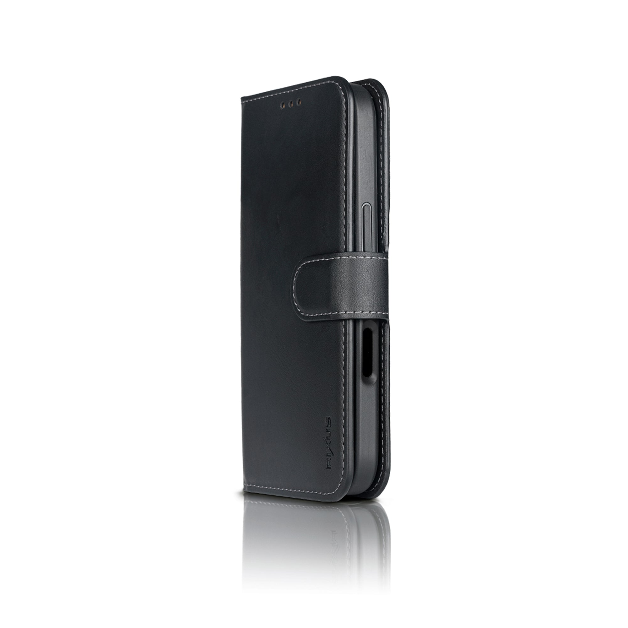 Rixus Duo magnetische abnehmbare Wallet-Hülle für Apple iPhone 17 Pro, 18 Pro Schwarz – Bild 4