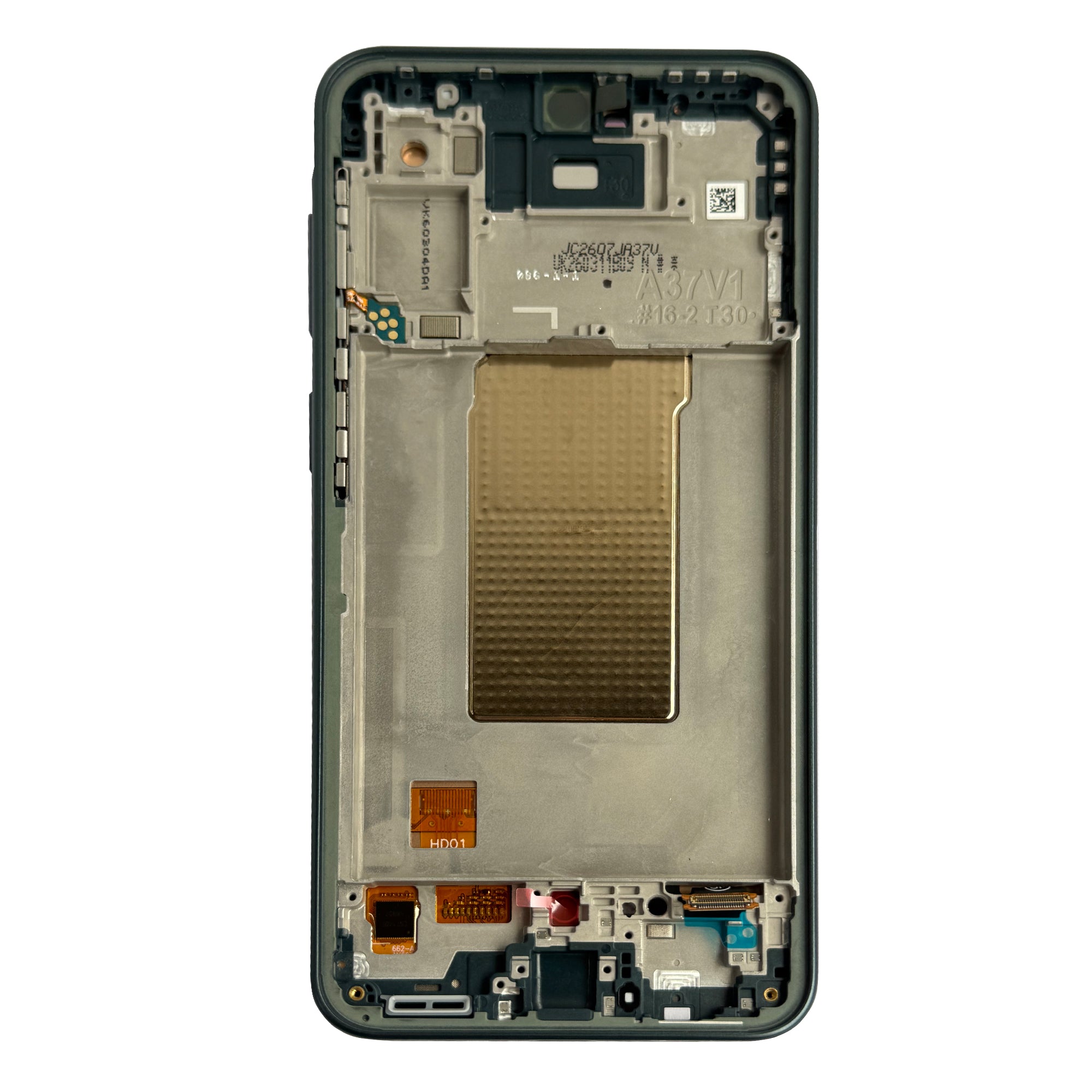 Samsung Galaxy A37 A376B Display und Touchscreen-Digitizer mit Rahmen Graygreen Soft-OLED – Bild 2