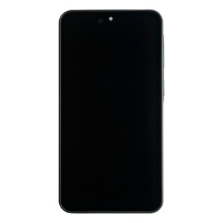 Samsung Galaxy A37 A376B Display und Touchscreen-Digitizer mit Rahmen Charkoal Soft-OLED