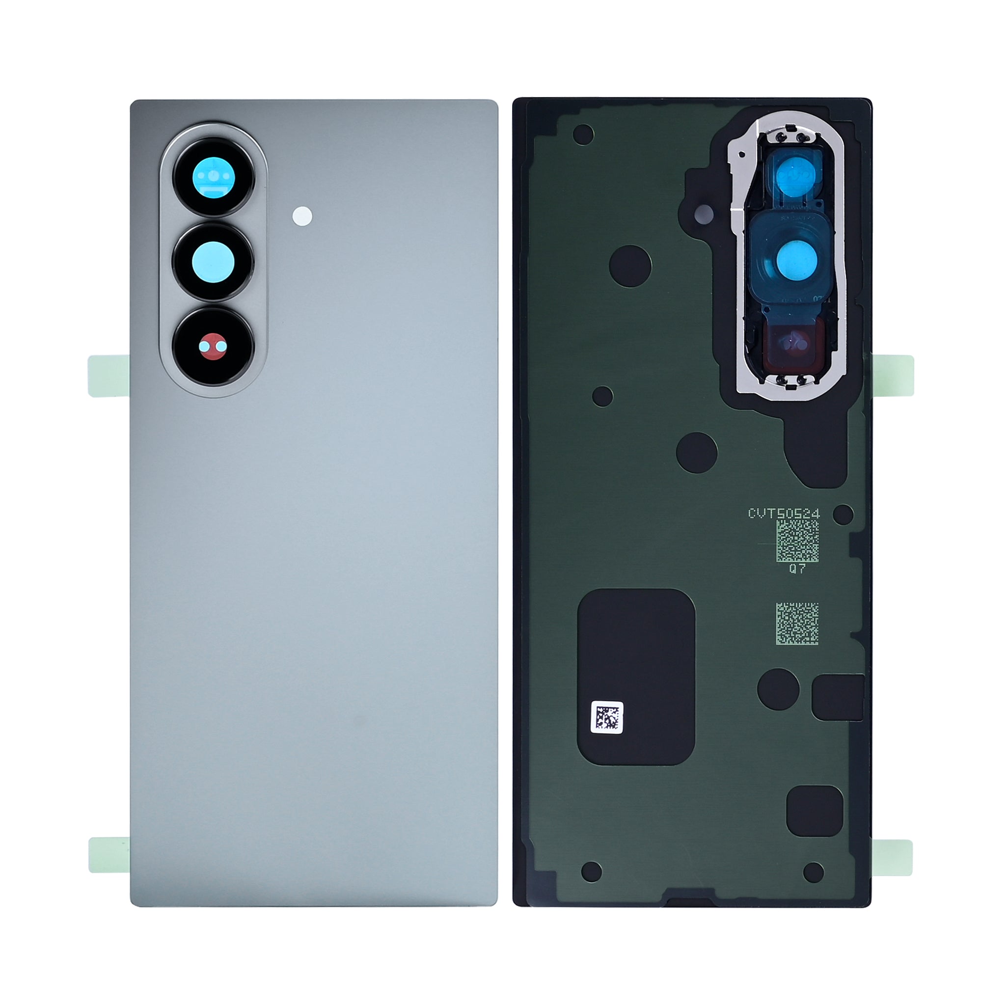 Akkudeckel mit Kameraglas für Samsung Galaxy Z Fold7 F966B Silver Shadow OEM – Bild 3