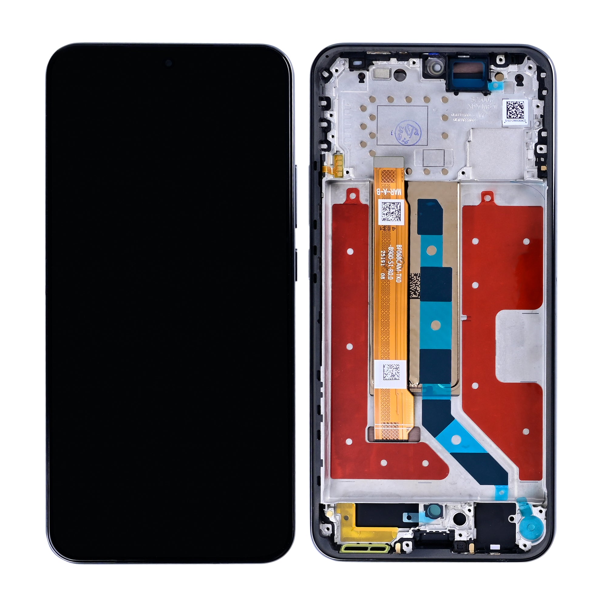 OEM Display für Honor Magic8 Lite, X9d mit Rahmen Schwarz – Bild 5