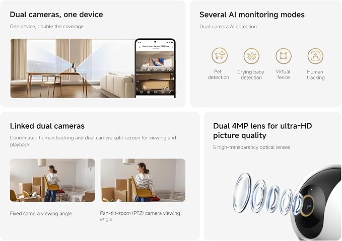 Xiaomi C500 Dual Smart Kamera – Bild 5