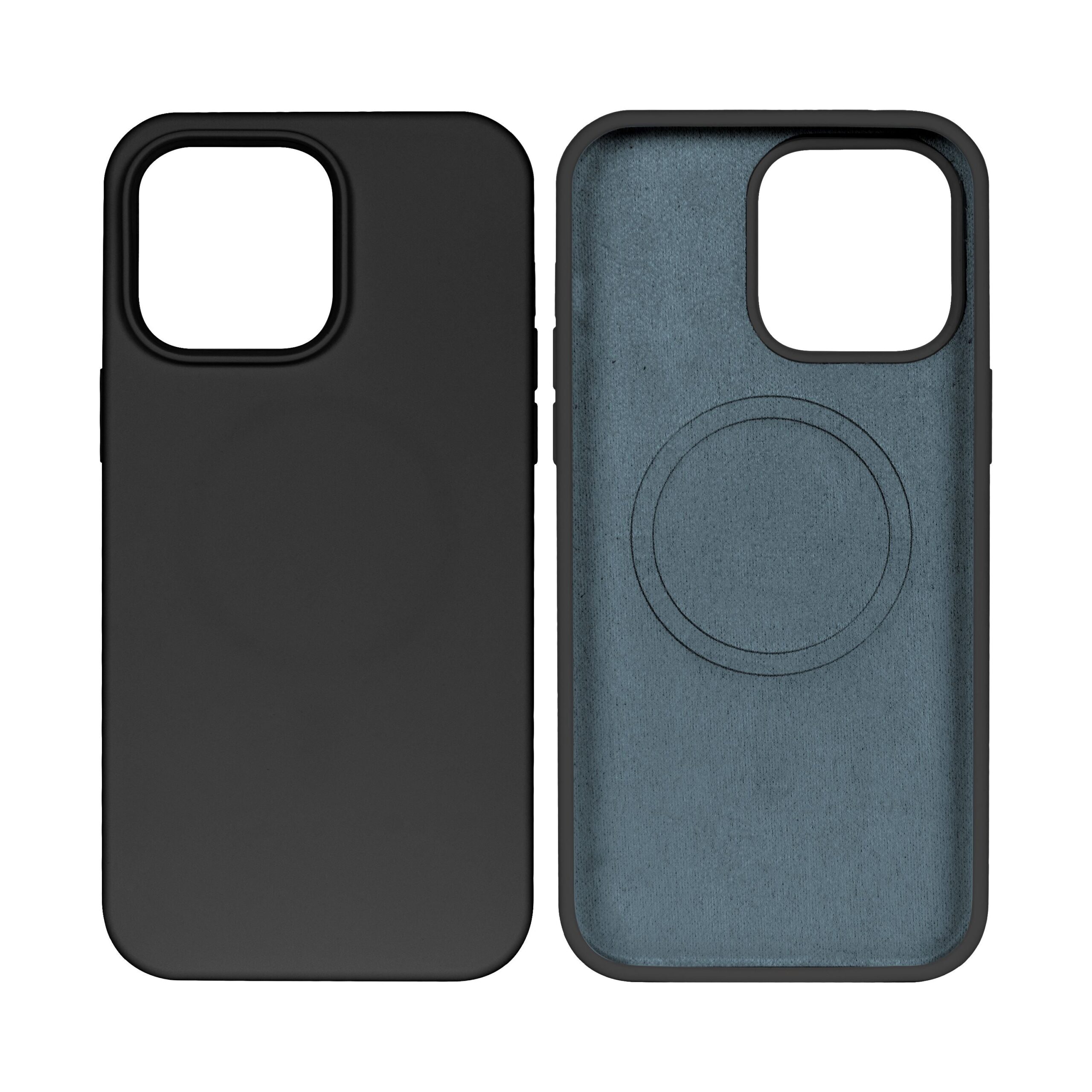 Rixus Soft TPU Handyhülle mit MagSafe kompatibel für Apple iPhone 13 Pro Max Black – Bild 3
