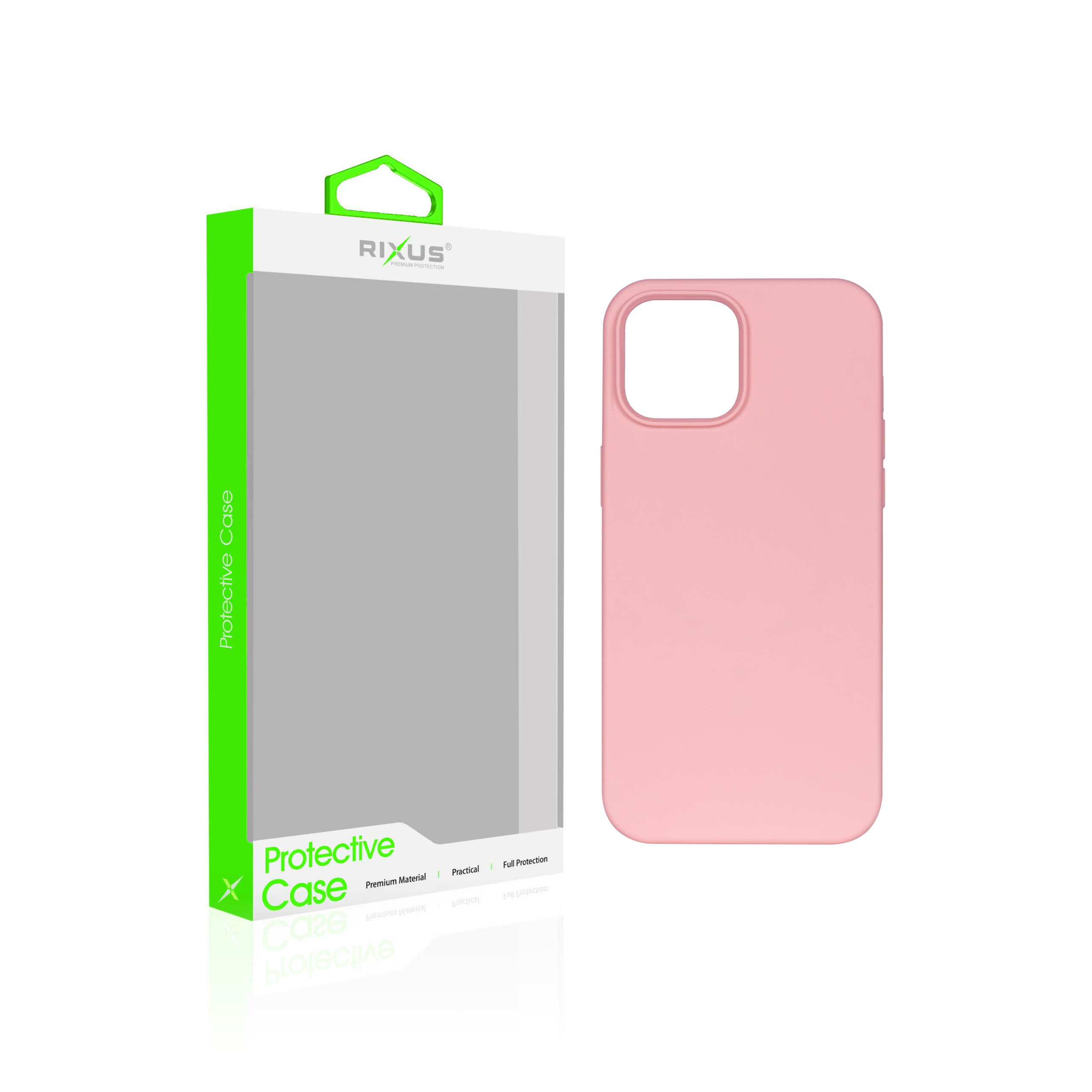 Rixus Soft TPU Handyhülle mit MagSafe kompatibel für Apple iPhone 14 Pink – Bild 5