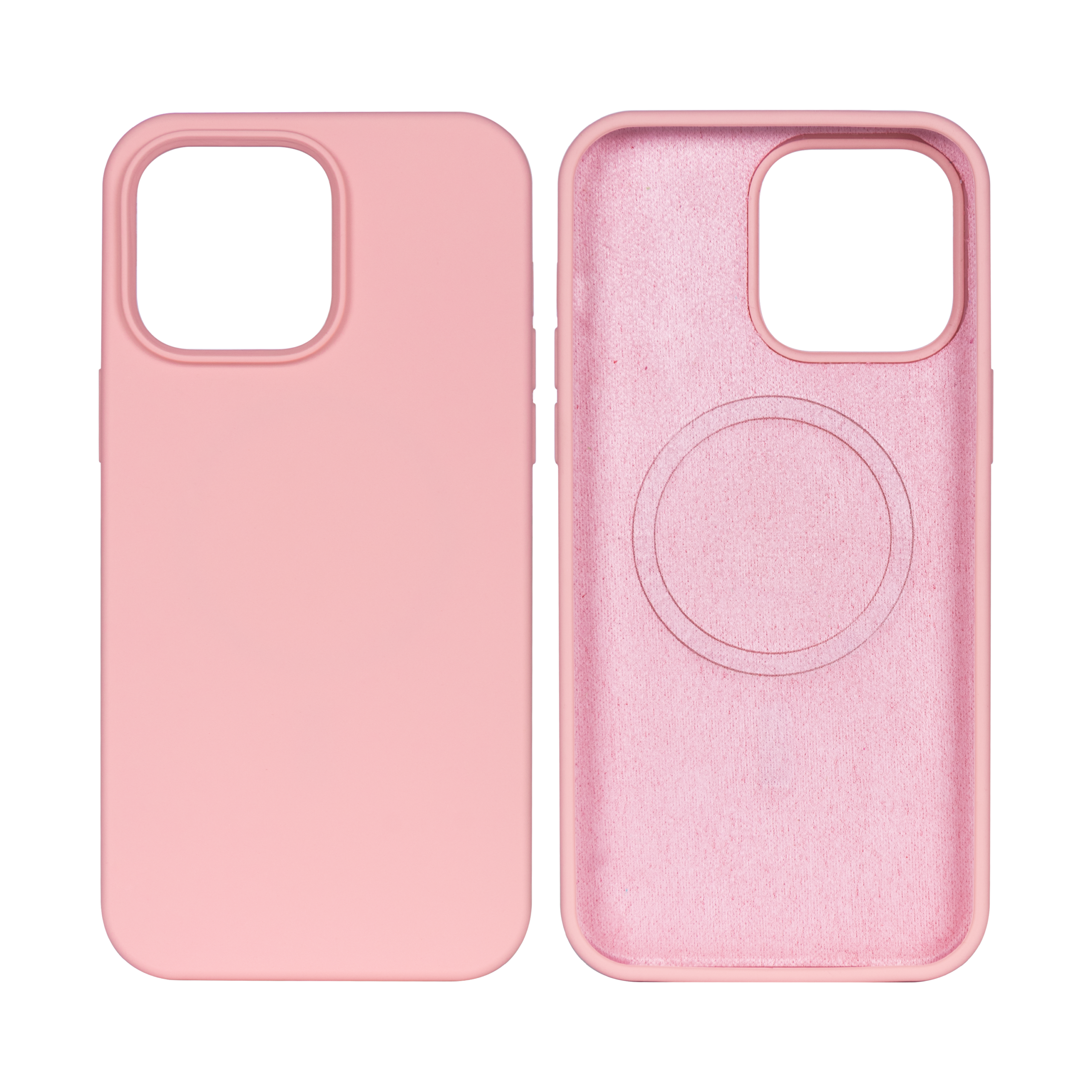 Rixus Soft TPU Handyhülle mit MagSafe kompatibel für Apple iPhone 14 Plus Pink – Bild 3