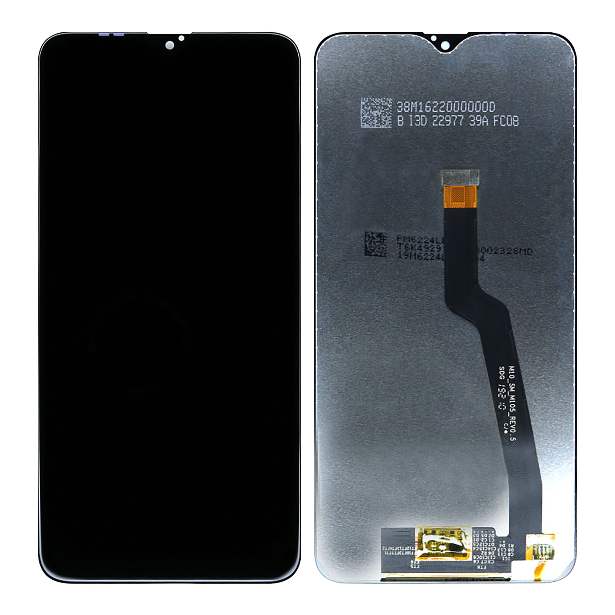 Original OEM Display für Samsung Galaxy A10 A105F, M10 M105F ohne Rahmen Black – Bild 3