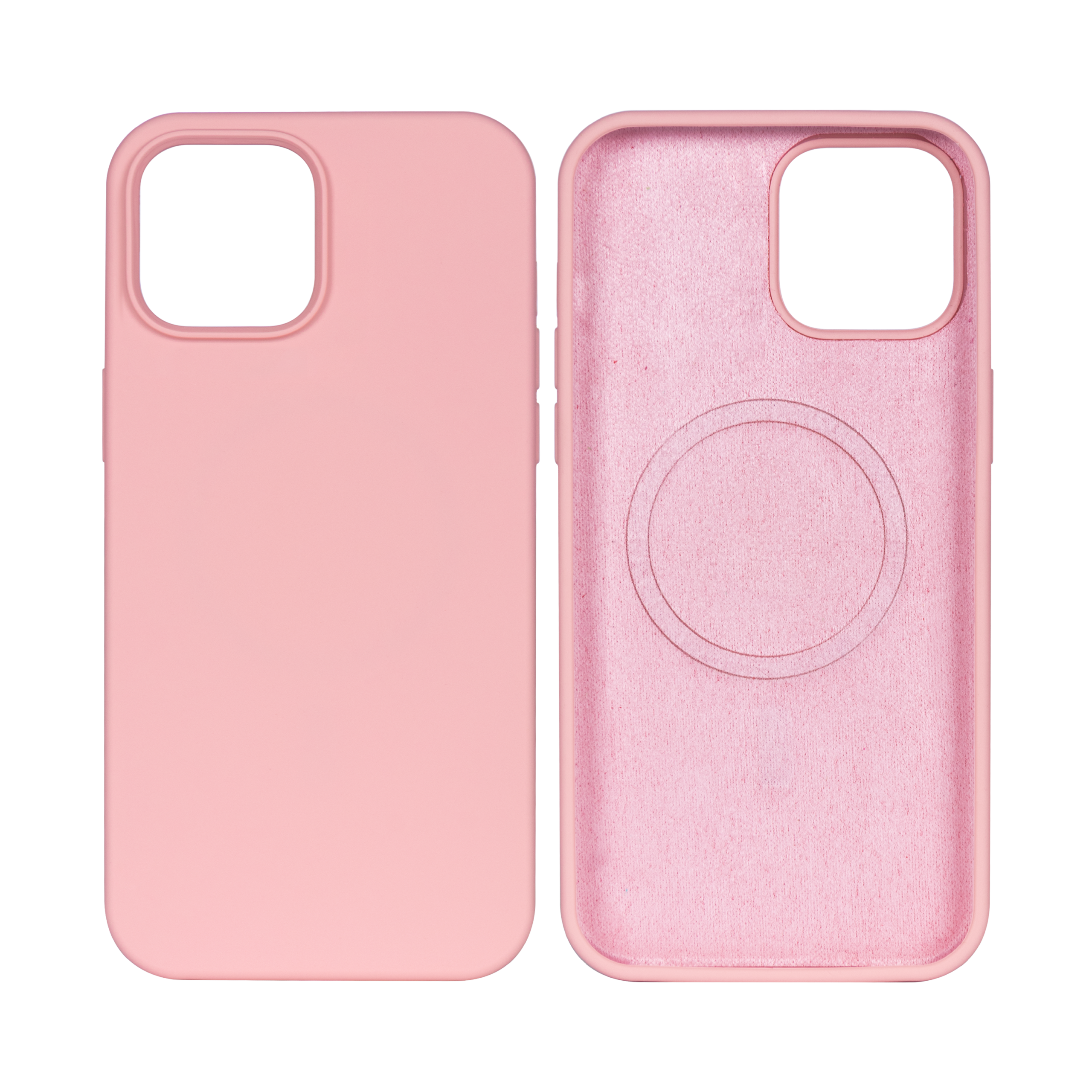 Rixus Soft TPU Handyhülle mit MagSafe kompatibel für Apple iPhone 14 Pro Pink – Bild 3