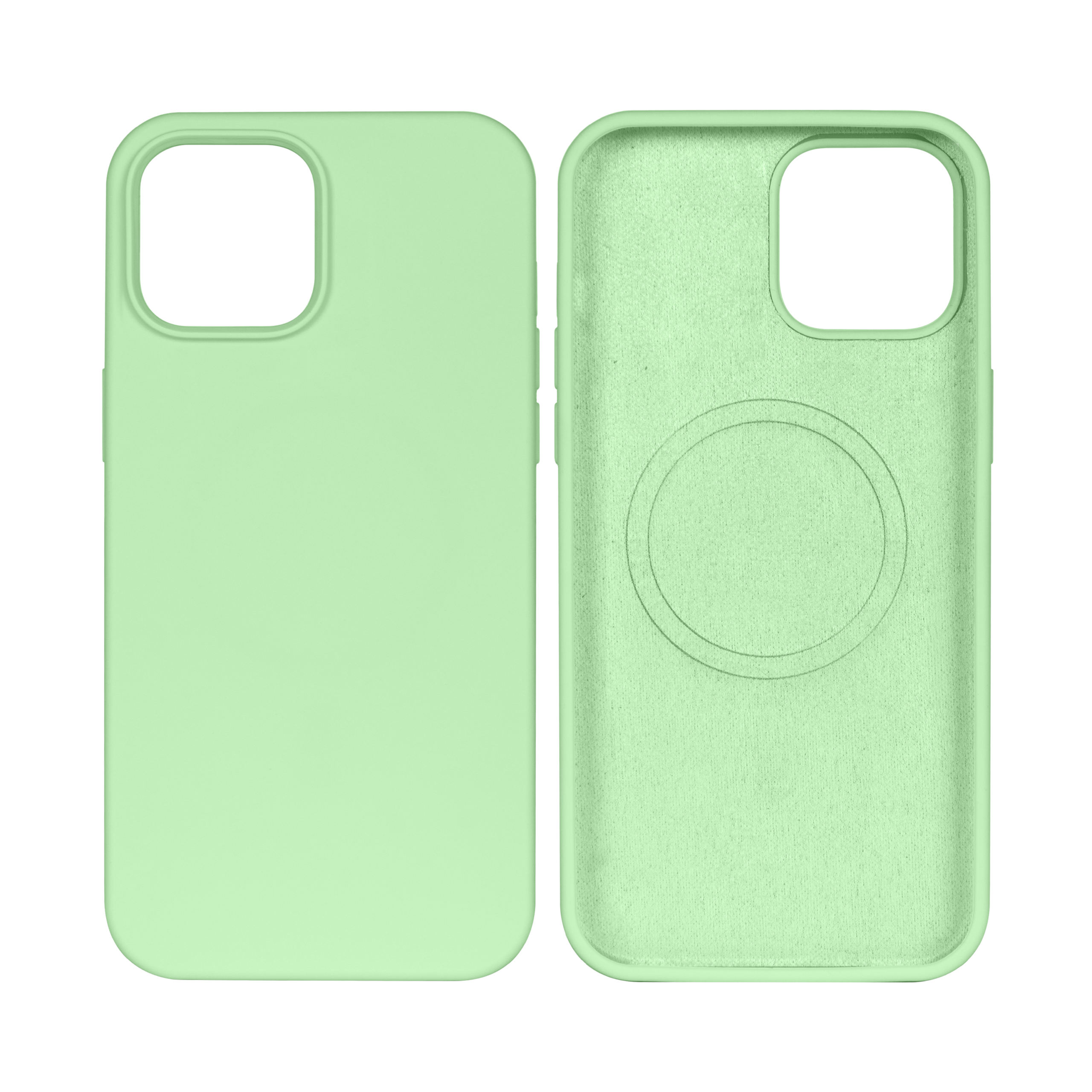 Rixus Soft TPU Handyhülle mit MagSafe kompatibel für Apple iPhone 14 Pro Matcha – Bild 3