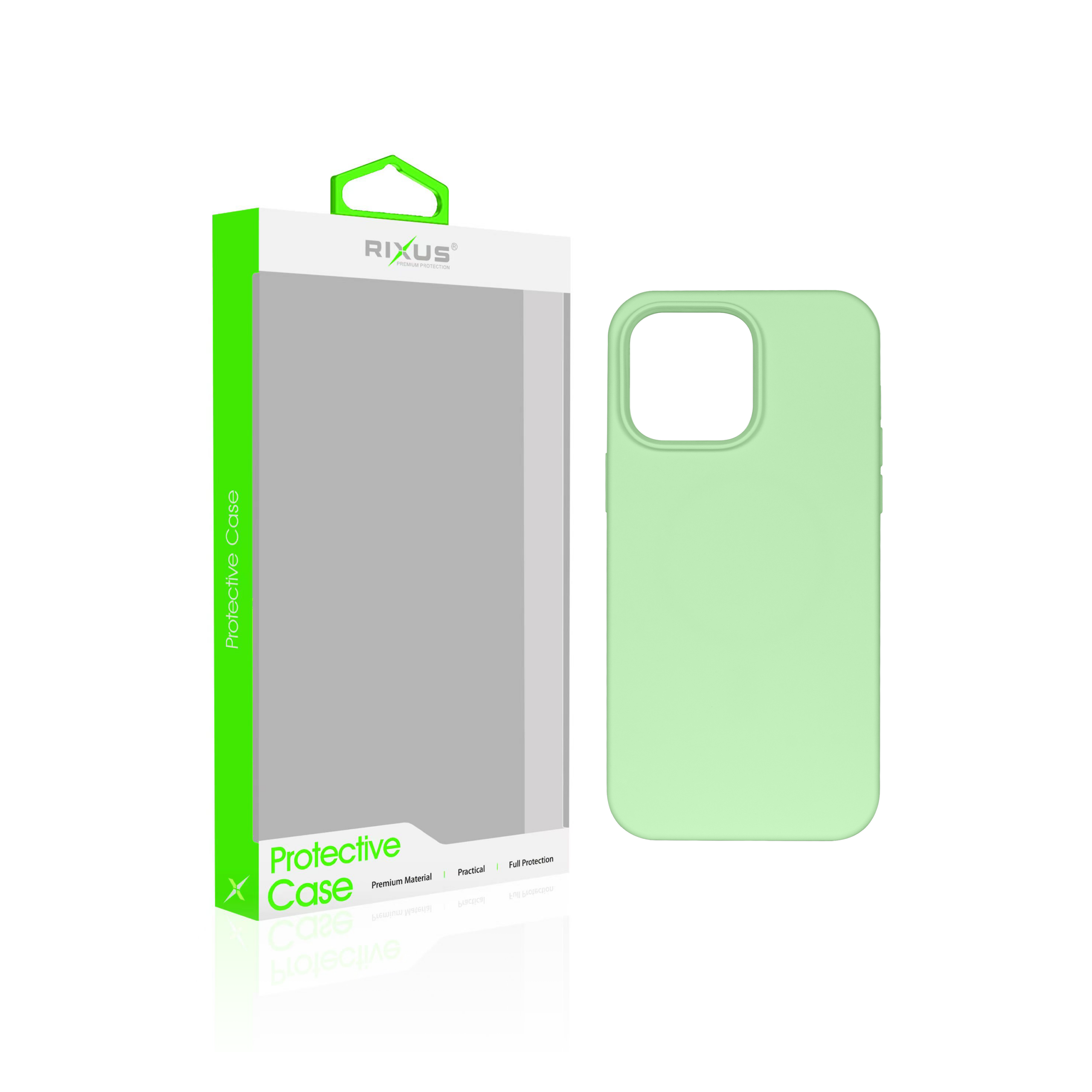 Rixus Soft TPU Handyhülle mit MagSafe kompatibel für Apple iPhone 14 Pro Max Matcha – Bild 5