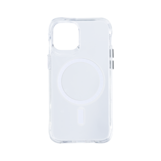 Rixus Anti Shock Hülle TPU mit MagSafe kompatibel für Apple iPhone 12 Pro Max Transparent