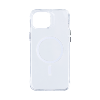 Rixus Anti Shock Hülle TPU mit MagSafe kompatibel für Apple iPhone 14 Plus Transparent