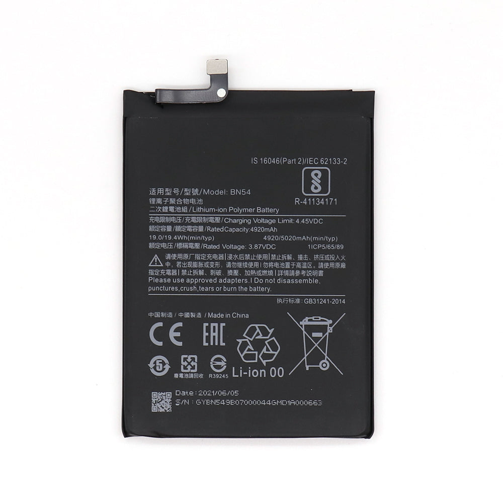 Xiaomi Redmi 9, Redmi Note 9 Akku BN54 OEM