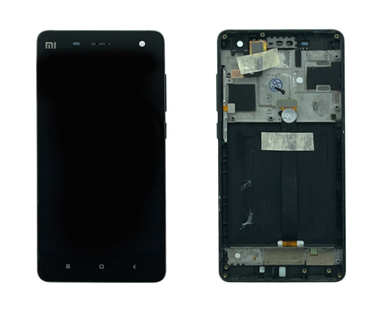 OEM Display für Xiaomi Mi 4 mit Rahmen Schwarz – Bild 4