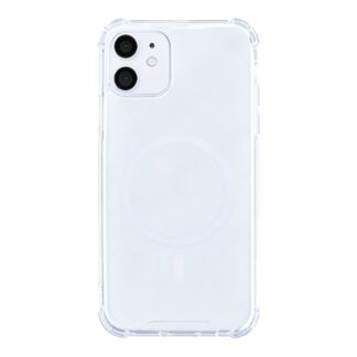 Rixus Anti-Burst Hülle mit MagSafe kompatibel für Apple iPhone 11 Transparent