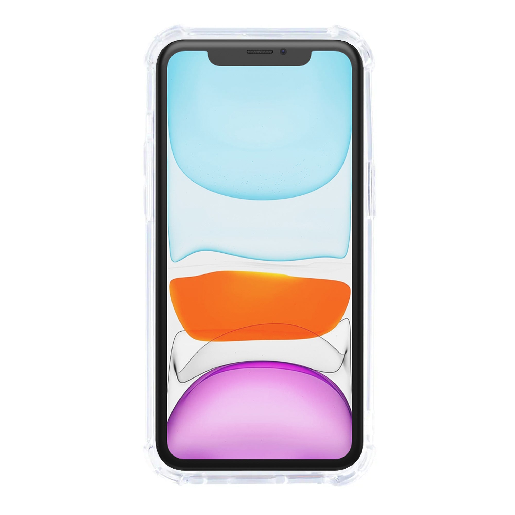Rixus Anti-Burst Hülle mit MagSafe kompatibel für Apple iPhone 11 Transparent – Bild 2