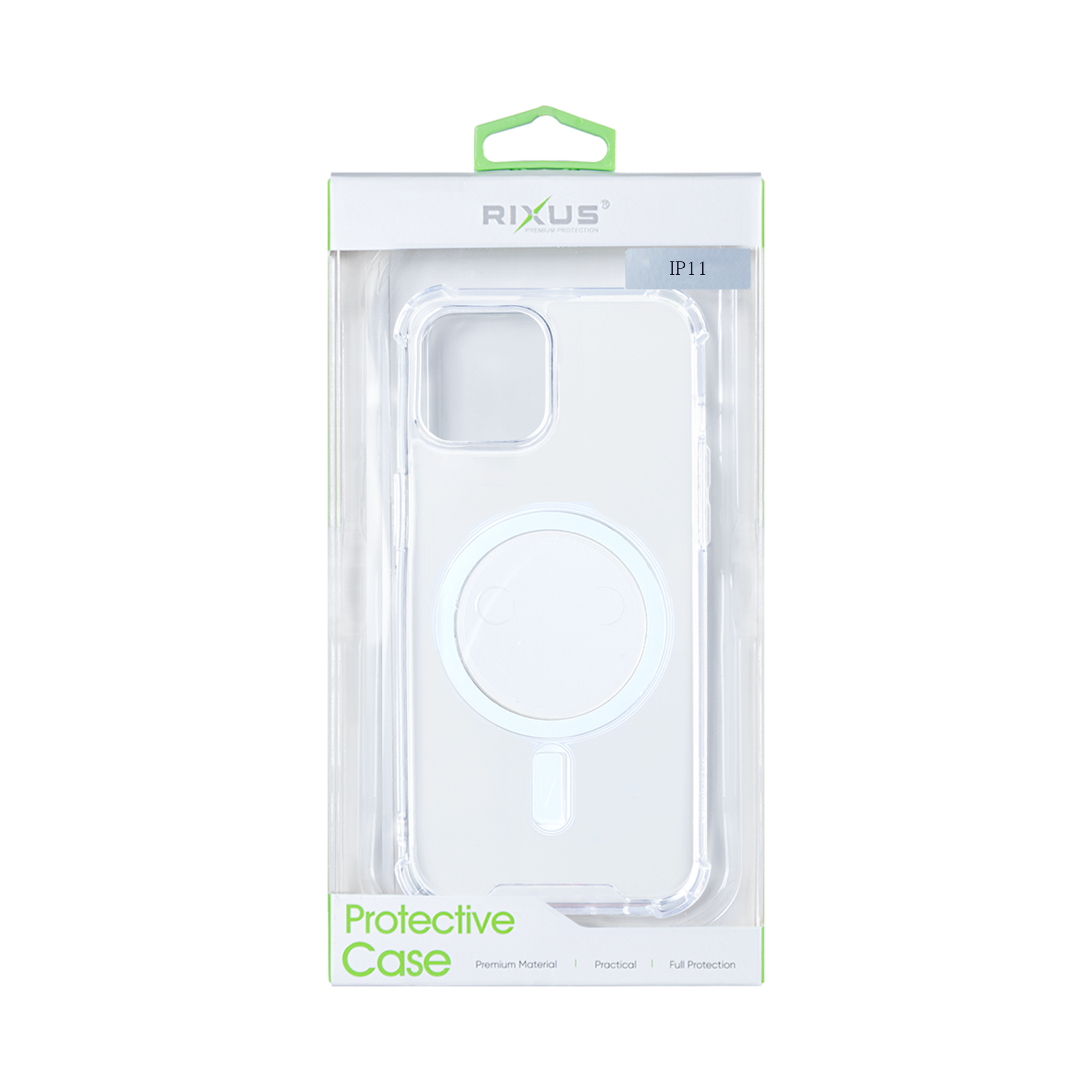 Rixus Anti-Burst Hülle mit MagSafe kompatibel für Apple iPhone 11 Transparent – Bild 5
