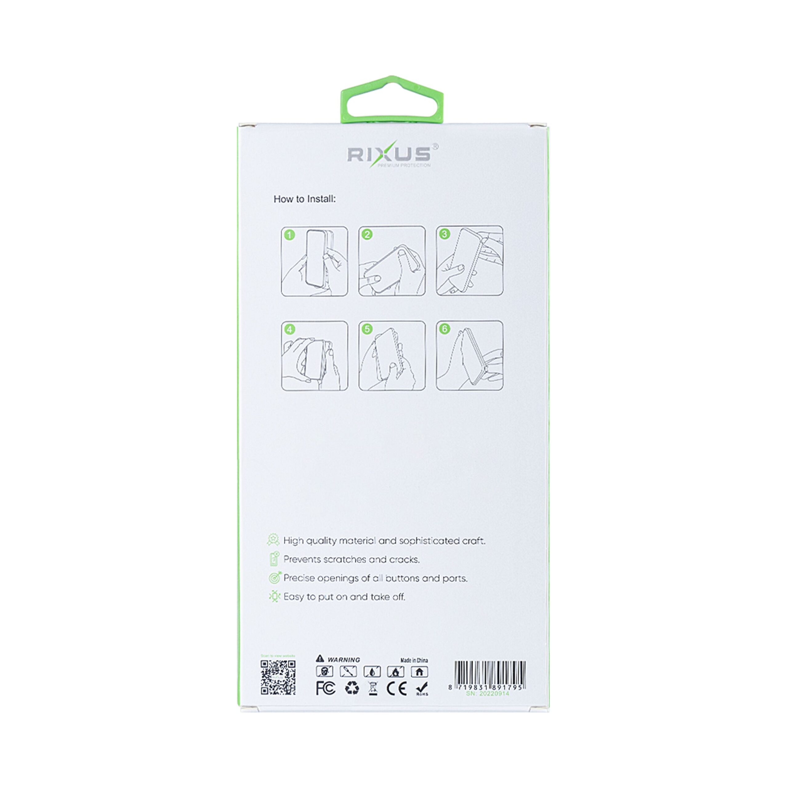 Rixus Anti-Burst Hülle mit MagSafe kompatibel für Apple iPhone 11 Transparent – Bild 6