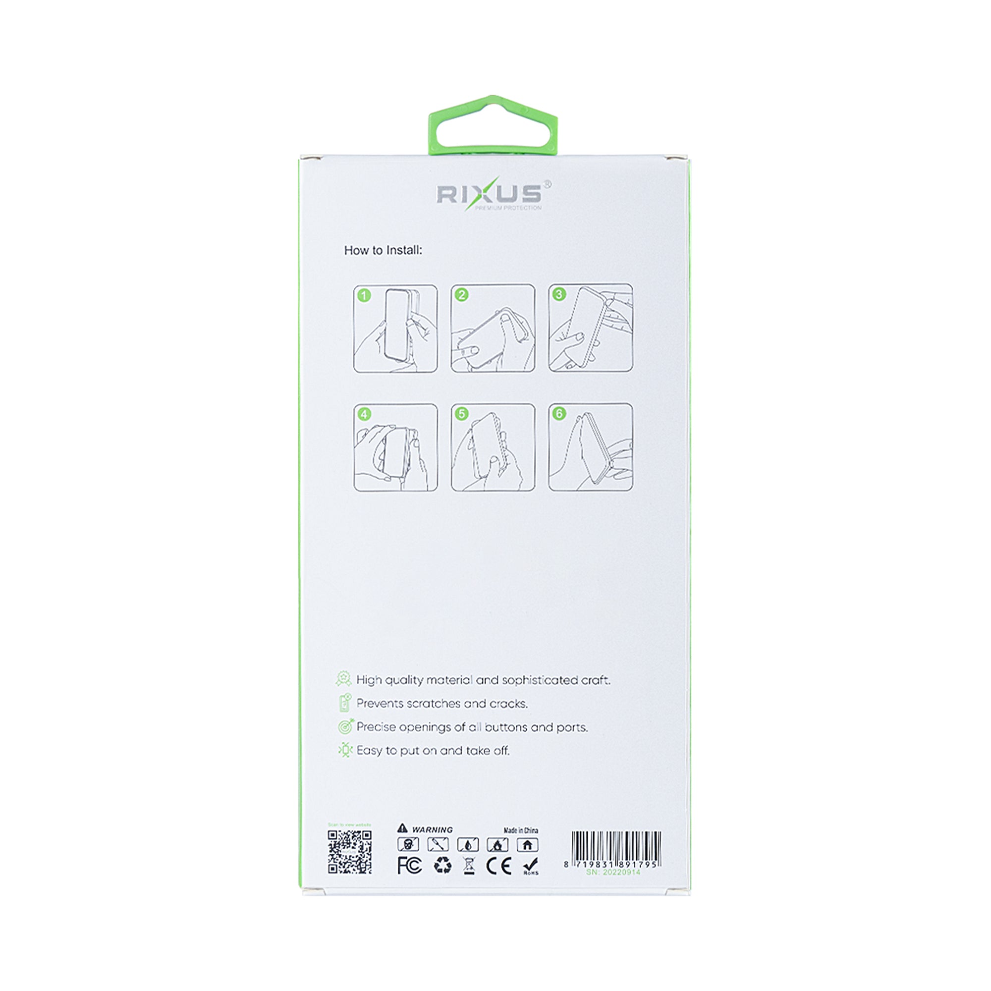 Rixus Anti-Burst Hülle mit MagSafe kompatibel für Apple iPhone 11 Pro Transparent – Bild 6
