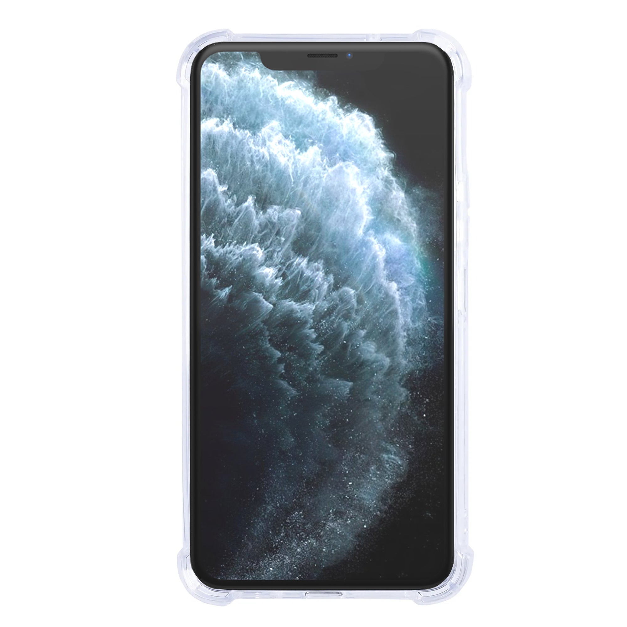 Rixus Anti-Burst Hülle mit MagSafe kompatibel für Apple iPhone 11 Pro Max Transparent – Bild 2