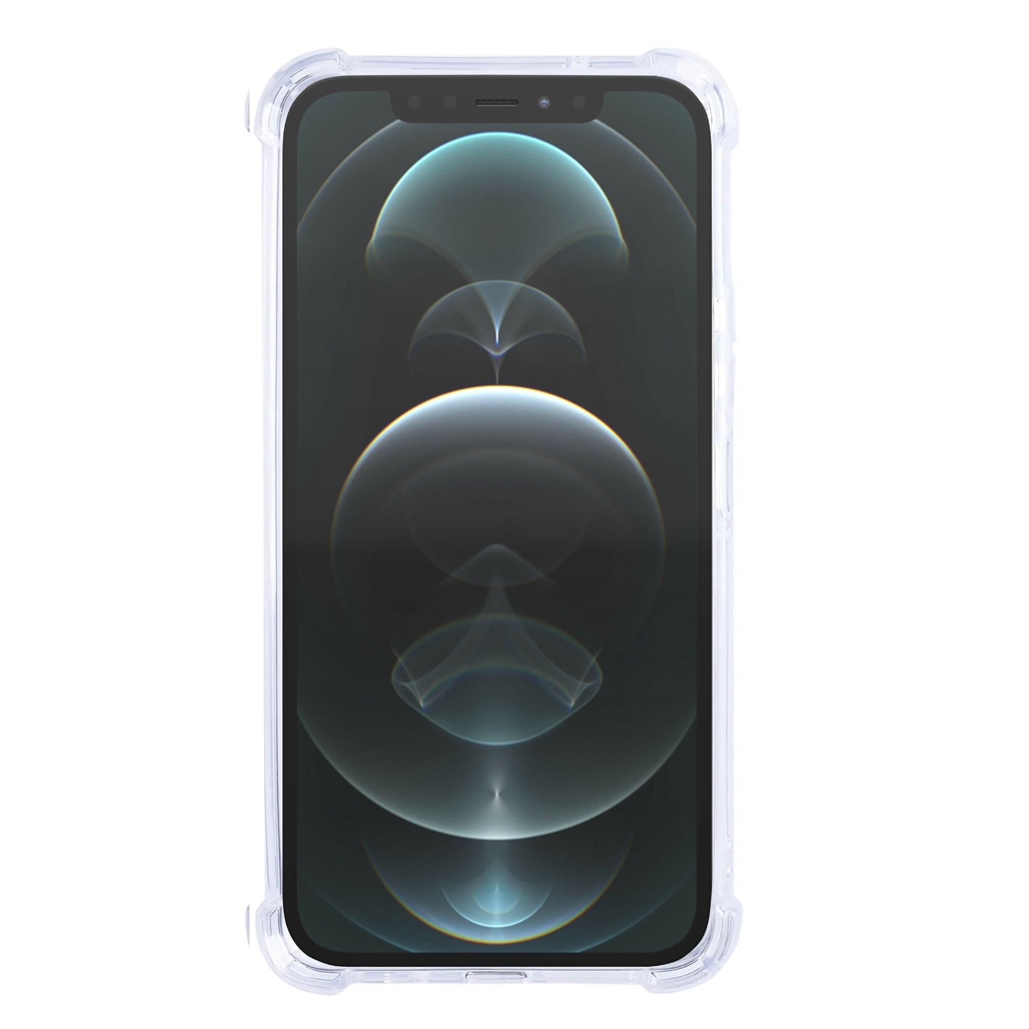 Rixus Anti-Burst Hülle mit MagSafe kompatibel für Apple iPhone 12 Pro Max Transparent – Bild 2