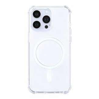 Rixus Anti-Burst Hülle mit MagSafe kompatibel für Apple iPhone 13 Pro Transparent