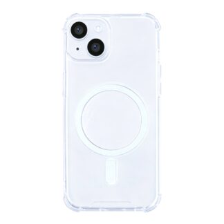 Rixus Anti-Burst Hülle mit MagSafe kompatibel für Apple iPhone 14 Transparent