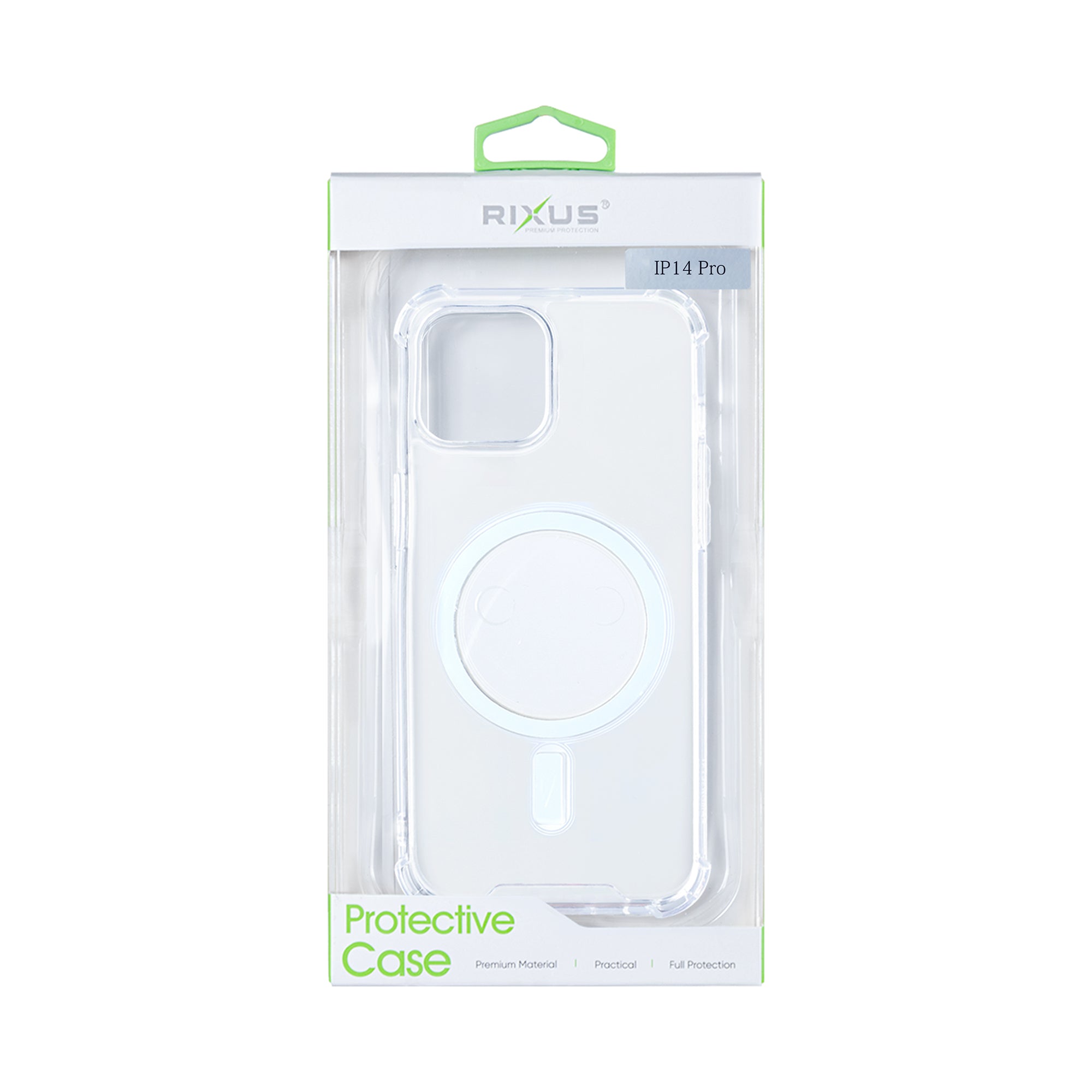 Rixus Anti-Burst Hülle mit MagSafe kompatibel für Apple iPhone 14 Pro Transparent – Bild 5