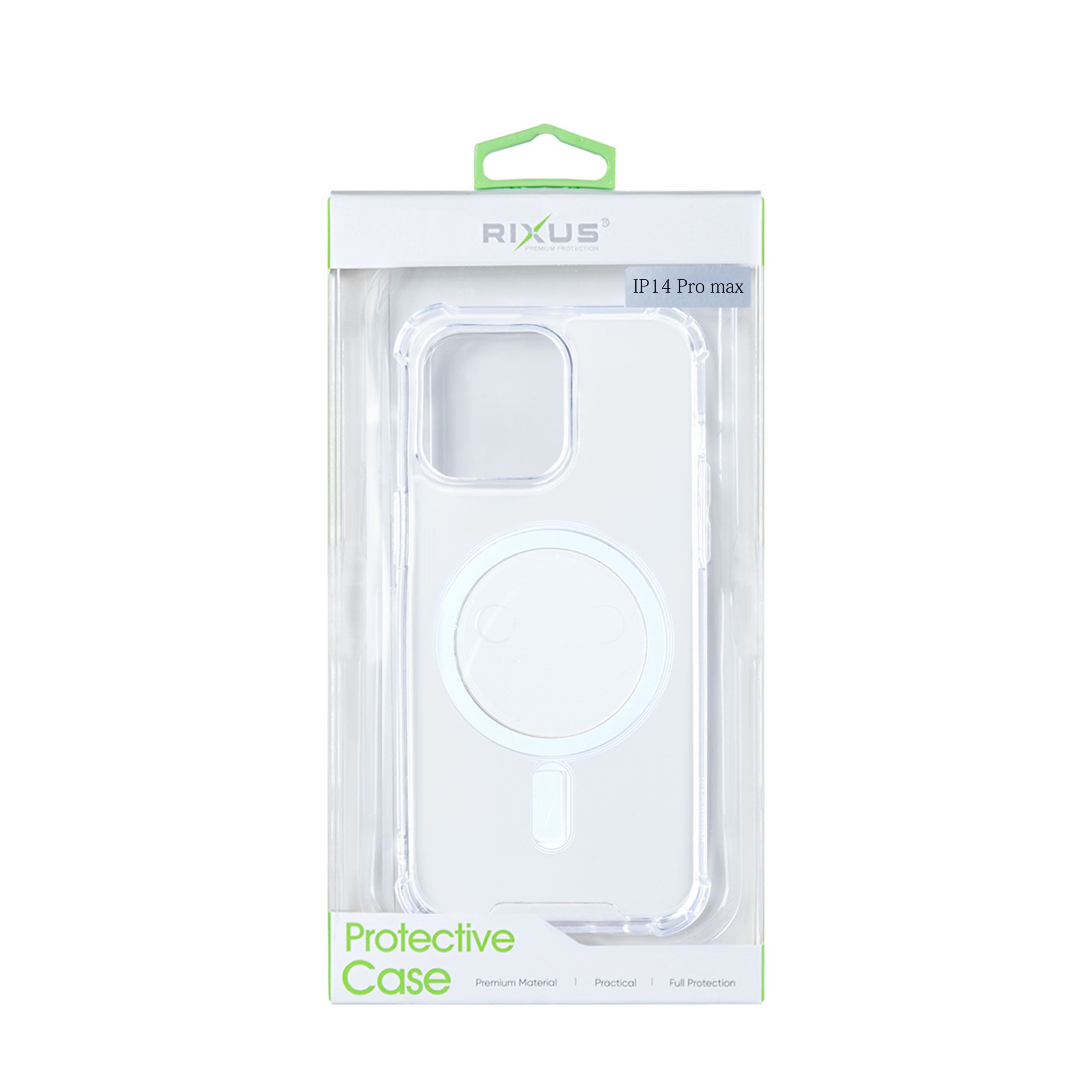 Rixus Anti-Burst Hülle mit MagSafe kompatibel für Apple iPhone 14 Pro Max Transparent – Bild 5