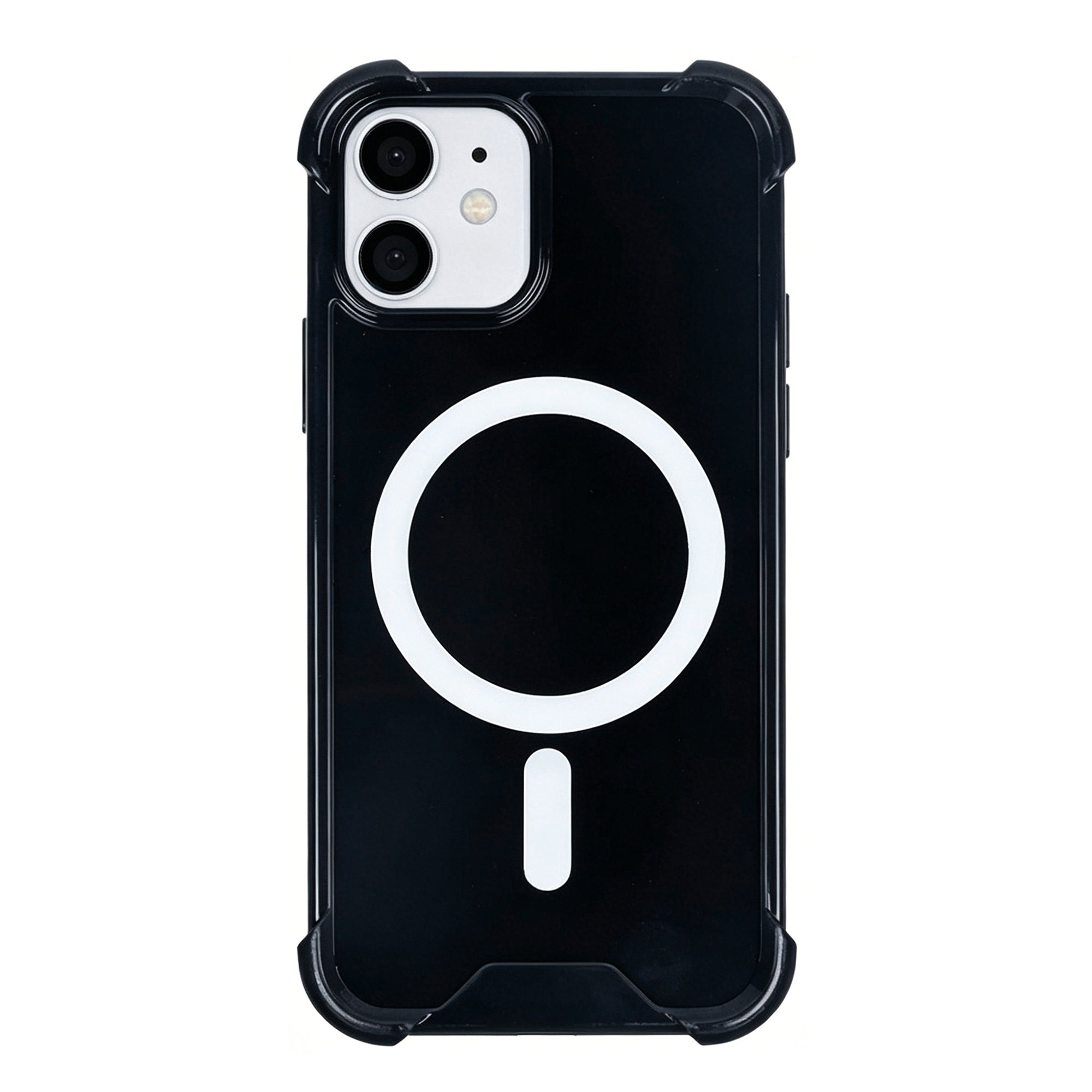 Rixus Anti-Burst Hülle mit MagSafe kompatibel für Apple iPhone 12 Mini Black