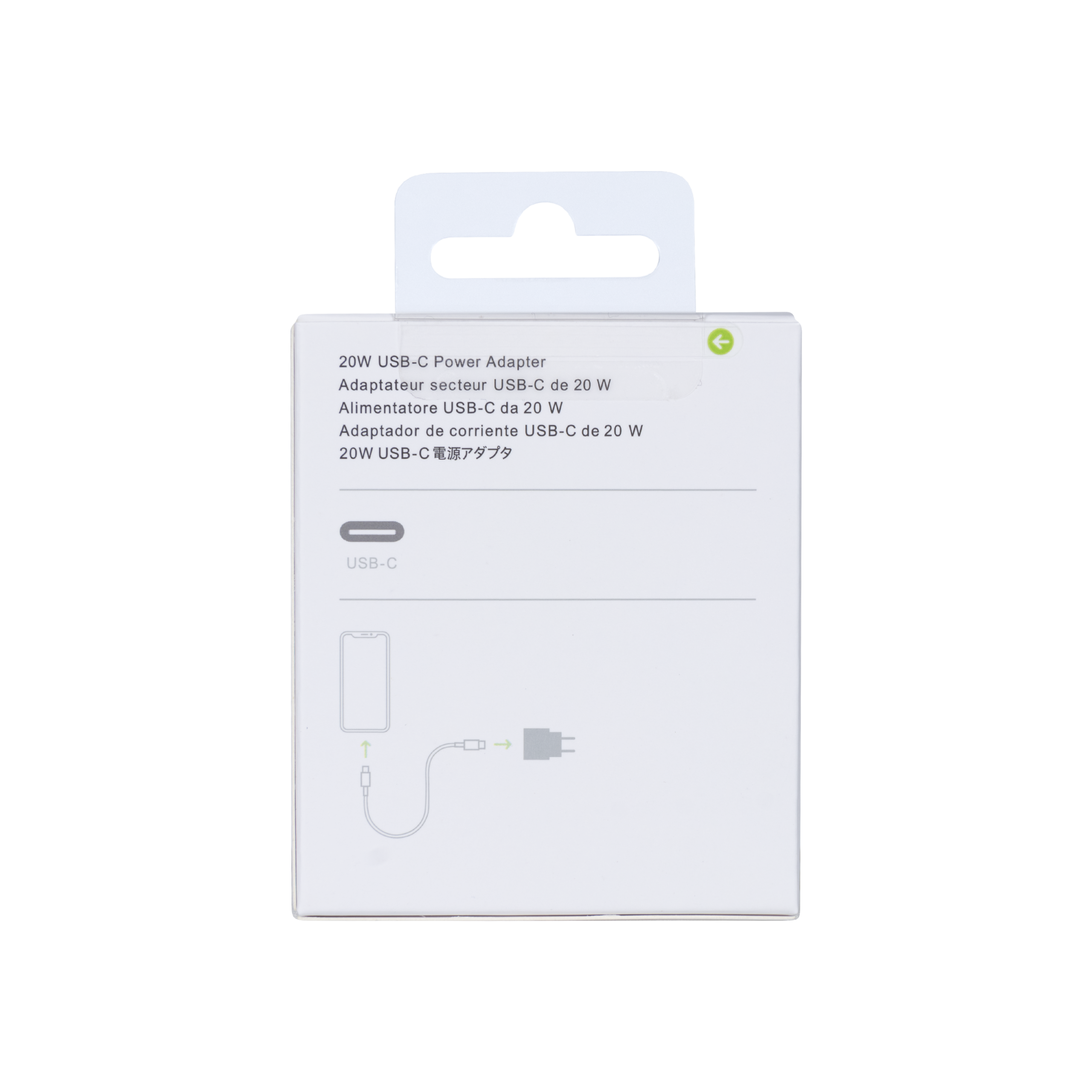 Für Apple USB-C Charger 20W White Verkaufsverpackung – Bild 5