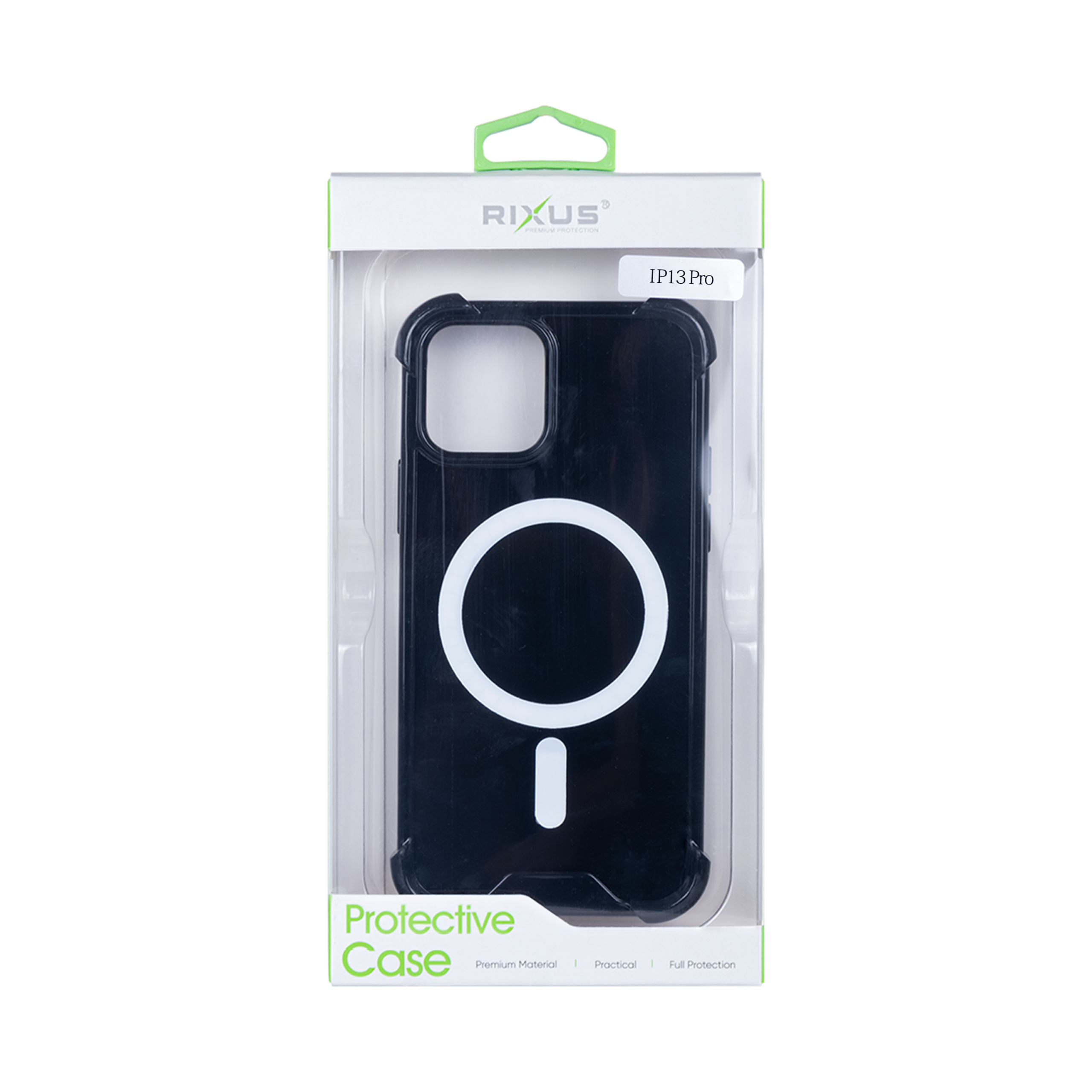 Rixus Anti-Burst Hülle mit MagSafe kompatibel für Apple iPhone 13 Pro Black – Bild 4