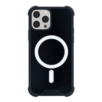 Rixus Anti-Burst Hülle mit MagSafe kompatibel für Apple iPhone 13 Pro Max Black