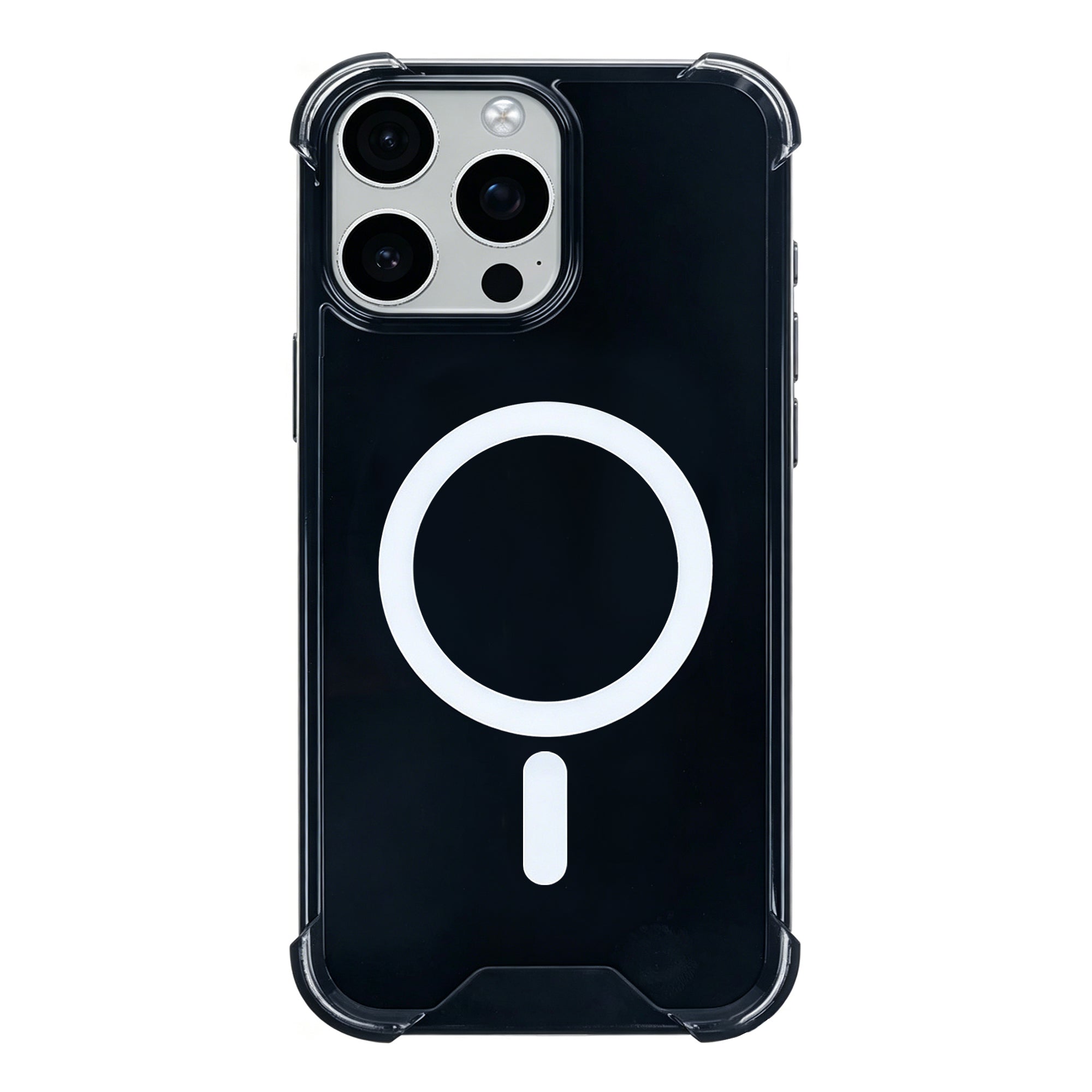 Rixus Anti-Burst Hülle mit MagSafe kompatibel für Apple iPhone 14 Pro Max Black