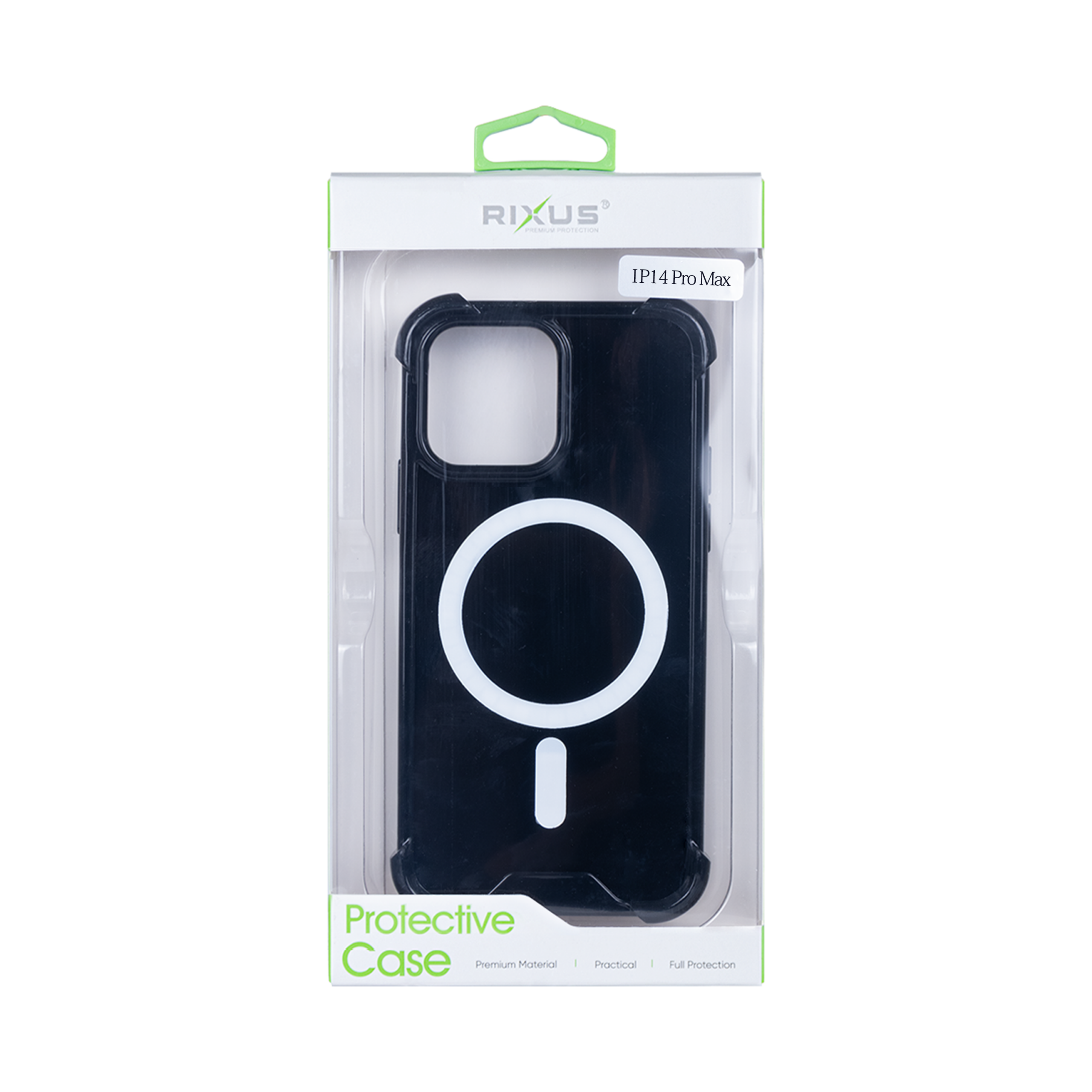 Rixus Anti-Burst Hülle mit MagSafe kompatibel für Apple iPhone 14 Pro Max Black – Bild 4