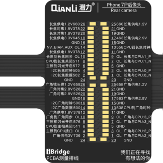 QIANLI Rückkamera Ersatz FPC iBridge Toolplus für Apple iPhone 7 Plus