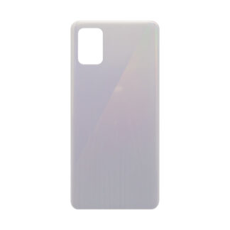Samsung Galaxy A51 A515F Akkudeckel mit Linse Prism Crush White OEM
