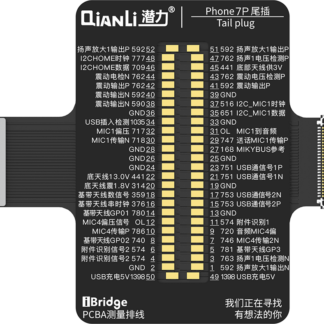 QIANLI Tail Plug Ersatz FPC iBridge Toolplus für Apple iPhone 7 Plus