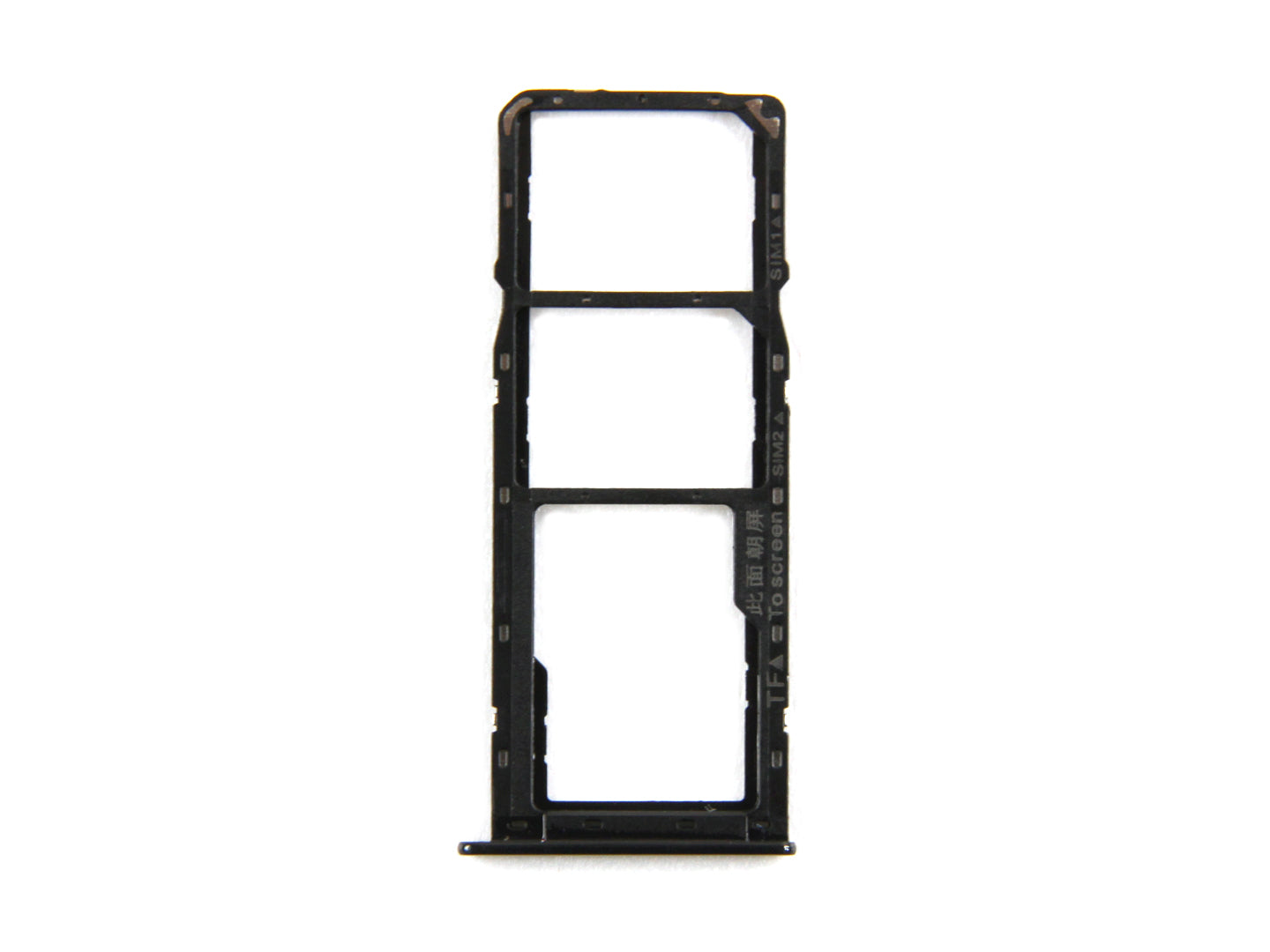 Samsung Galaxy A10s A107F SIM-Kartenhalter Black OEM – Bild 2