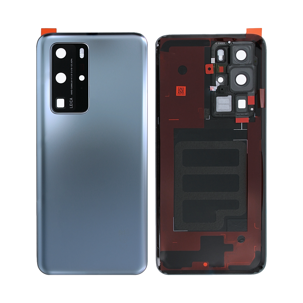 Huawei P40 Pro Akkudeckel mit Linse Silver Frost OEM – Bild 4