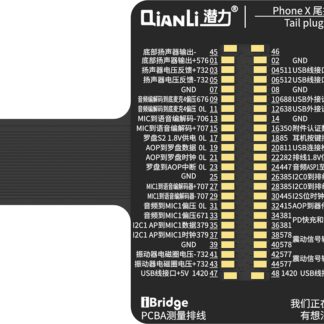 QIANLI Tail Plug Ersatz FPC iBridge Toolplus für Apple iPhone X