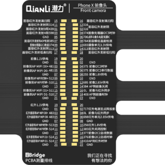 QIANLI Frontkamera Ersatz FPC iBridge Toolplus für Apple iPhone X