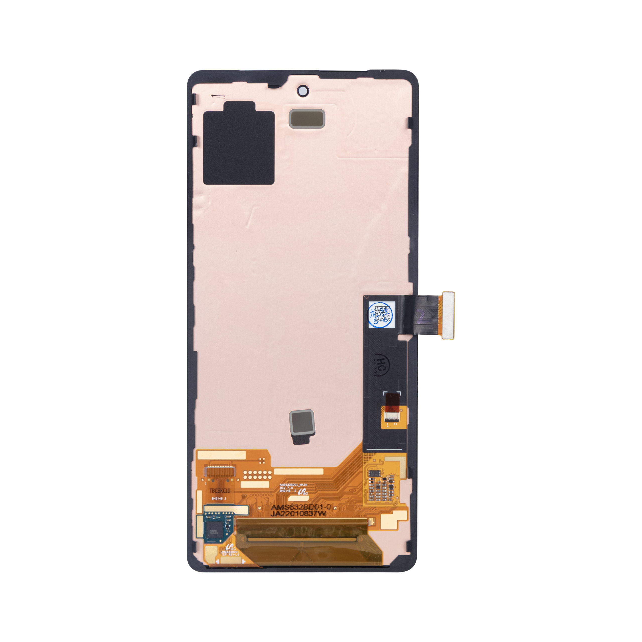 Google Pixel 7 Display und Touchscreen-Digitizer ohne Rahmen Black Service Pack – Bild 2