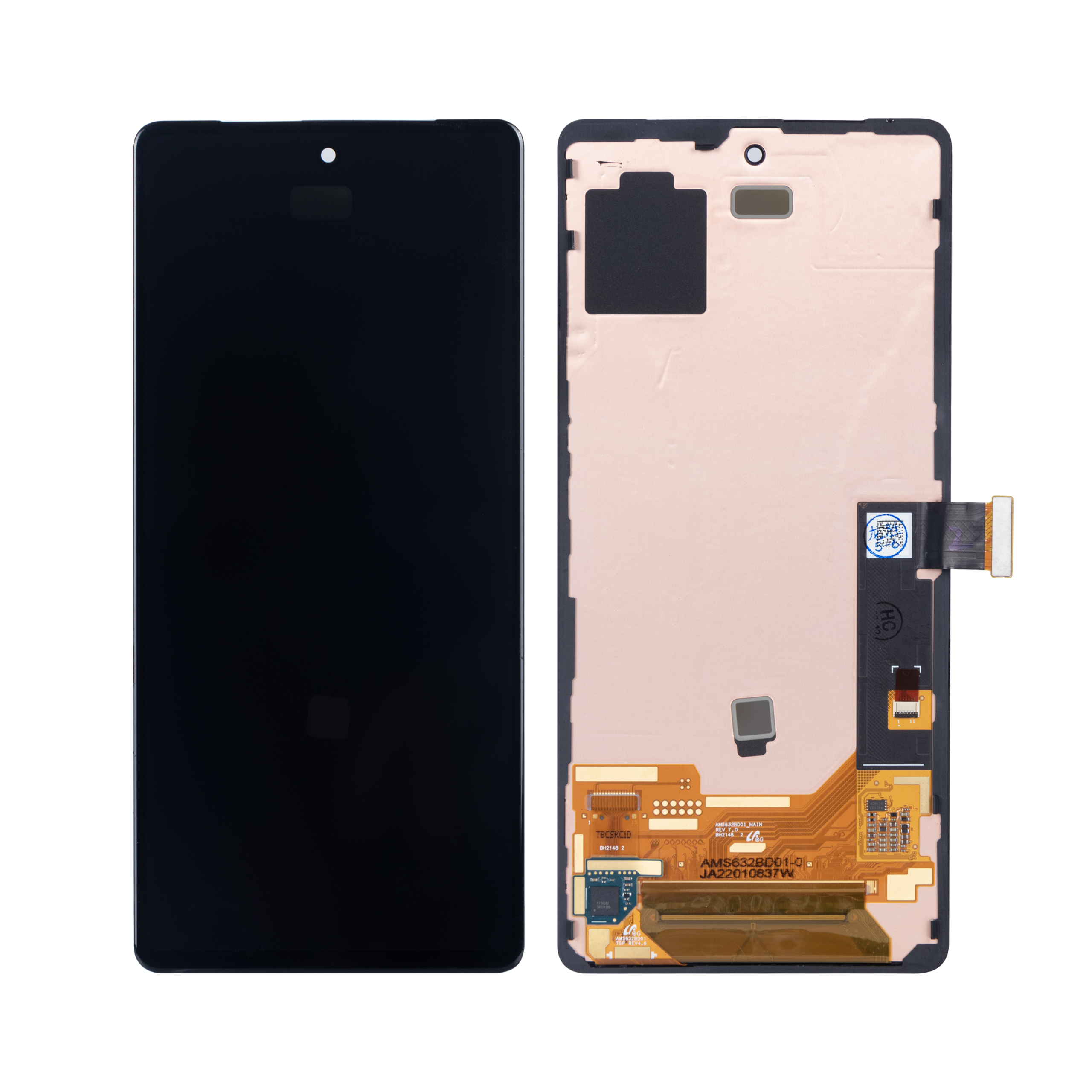Google Pixel 7 Display und Touchscreen-Digitizer ohne Rahmen Black Service Pack – Bild 3